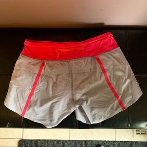 Lululemon running shorts